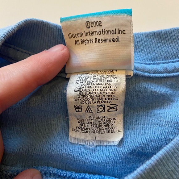 Vintage 2002 SpongeBob Squarepants Patrick Star T-Shirt Mens Large Nickelodeon - Picture 5 of 8